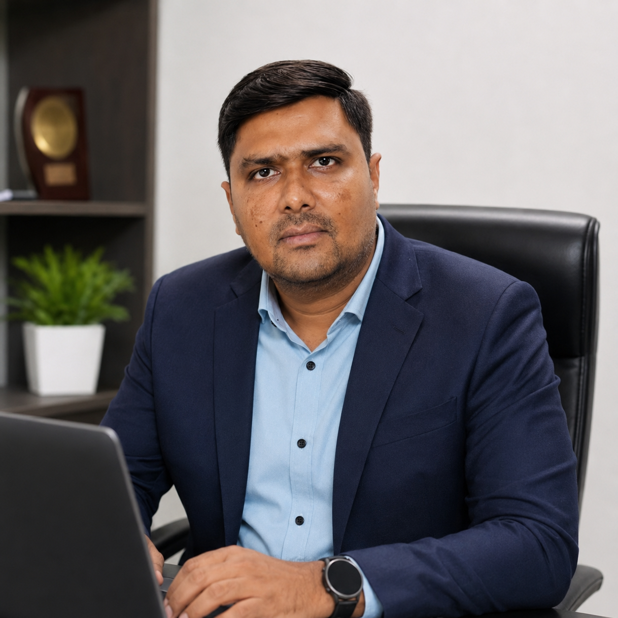 Hitesh Prajapati, Director of Sai Infotech